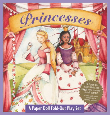 Couverture de Princesses: Paper Doll Fold-out Play Set