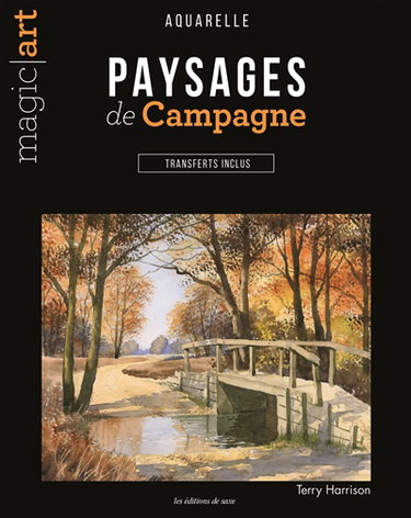 Couverture de Paysages de campagne : aquarelle