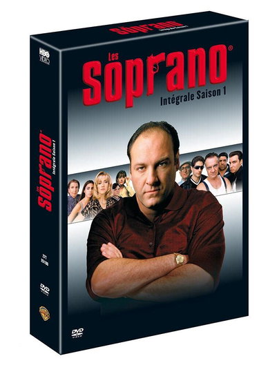 Couverture de Les Soprano - Saison 1 - DVD - HBO