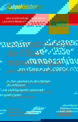 La construction de l'Etat monarchique en France de 1380 à 1715 : Capes