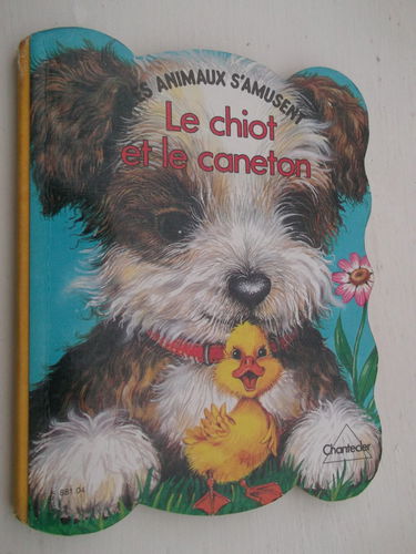 Chiot et caneton