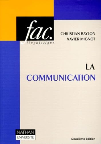 La communication, 2e édition
