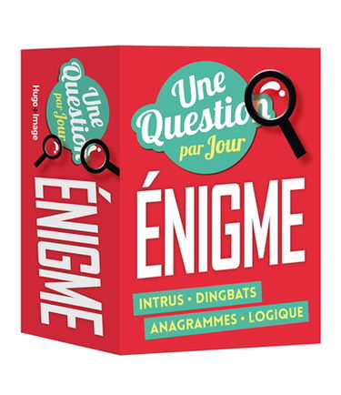 Enigme : une question par jour : intrus, dingbats, anagrammes, logique