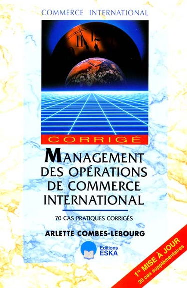 Management des opérations de commerce international : corrigé
