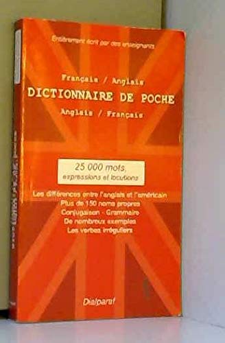 Dictionnaire de poche anglais-français : 25 000 mots, expressions et locutions