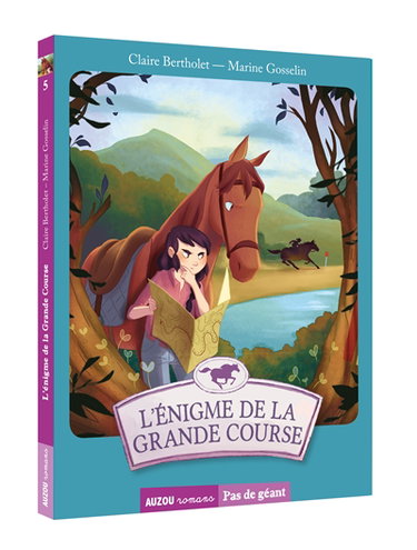 Couverture de L'énigme de la grande course par Claire Bertholet
