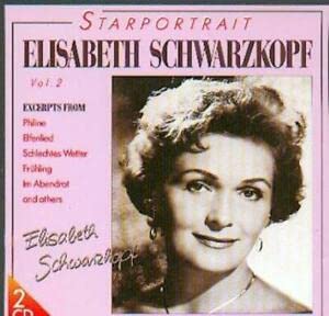 Couverture de Starportrait Elisabeth Schwarzkopf vol.2