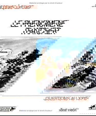 Le phénomène Thatcher