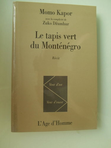 Couverture de Le Tapis vert du Monténégro