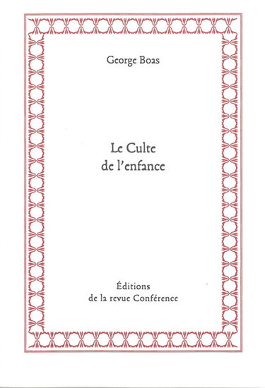 Le culte de l'enfance