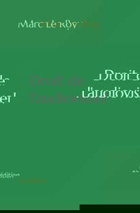 Droit de l'audiovisuel