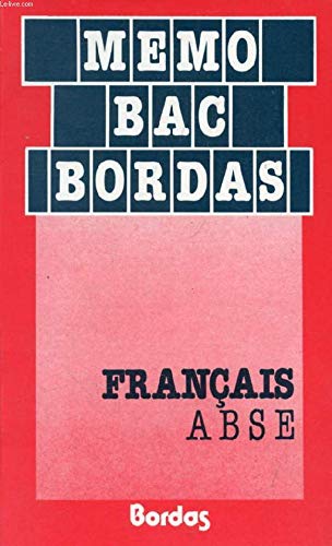Couverture de Français : A, B, S, E