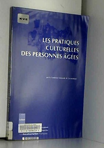 Les Pratiques culturelles des personnes âgées