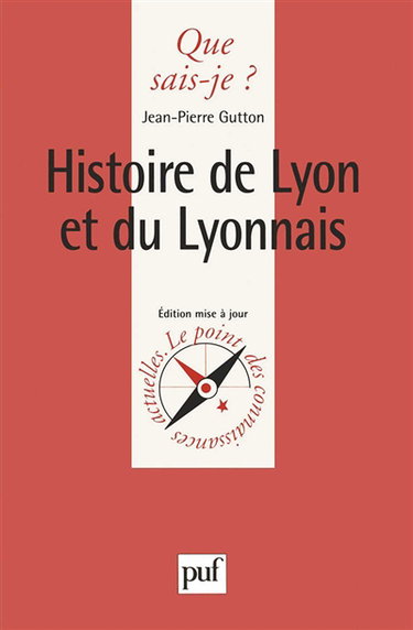 Couverture de Histoire de Lyon et du Lyonnais