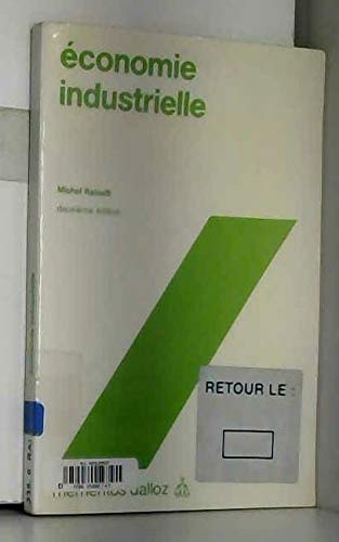 Couverture de Economie industrielle