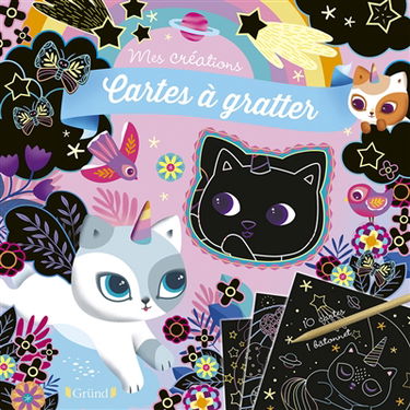Chatons : cartes à gratter