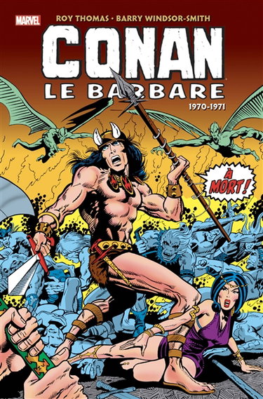 Couverture de Conan le barbare : l'intégrale. 1970-1971