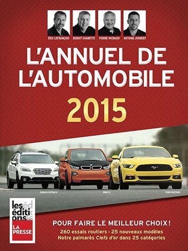 Couverture de L'annuel de l'automobile 2015