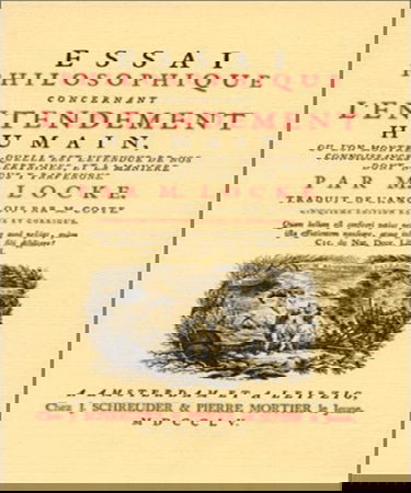 Essai philosophique concernant l'entendement humain