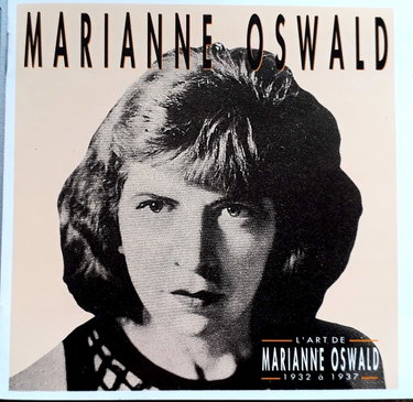 Couverture de 1937 par Marianne Oswald