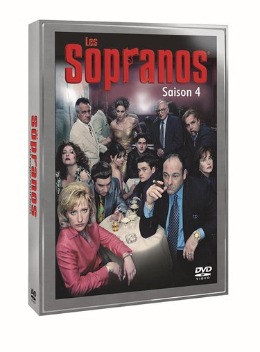 Couverture de Les Soprano - Saison 4 - DVD - HBO