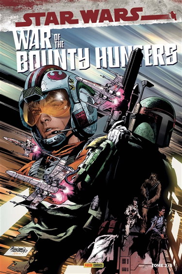 Couverture de War of the bounty hunters. Vol. 3. La lame écarlate