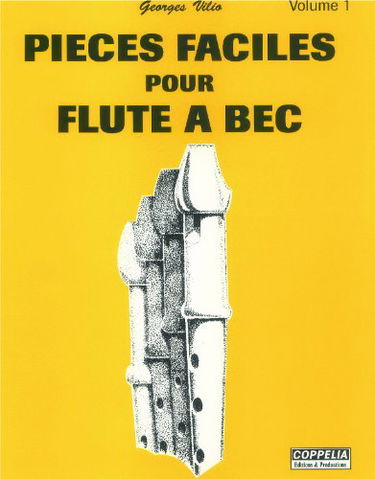 Partition: Flûte à bec vol. 1 pièces faciles