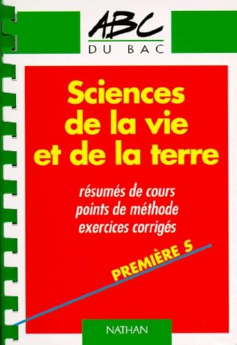 Sciences de la vie et de la terre, 1re S