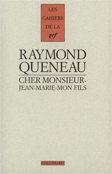 Cher monsieur-Jean-Marie mon fils : lettres 1938-1971