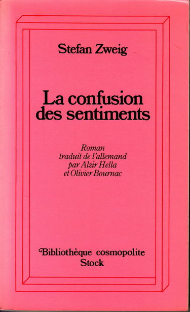 La confusion des sentiments : notes intimes du professeur R. de D.