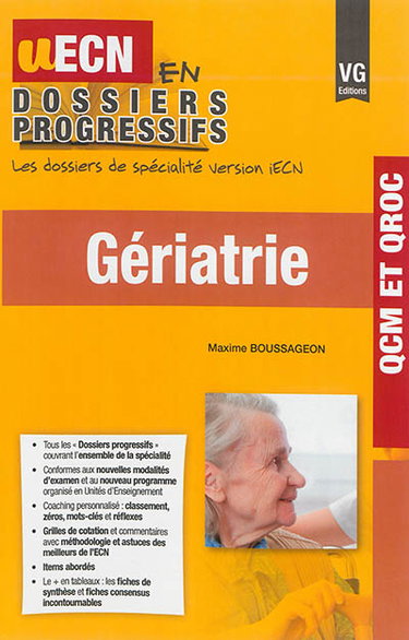 Couverture de Gériatrie