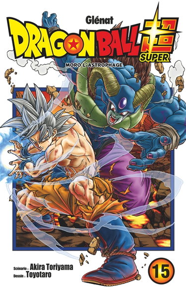 Couverture de Dragon ball super. Vol. 15. Moro l'astrophage