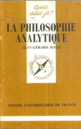 LA PHILOSOPHIE ANALYTIQUE
