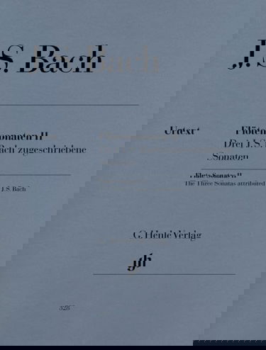 Sonates Volume 2 (BWV 1033/1031/1020) - Fl/Po