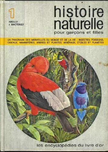 Couverture de Histoire naturelle pour garçons et filles - tome 1 : abeille à bactéries