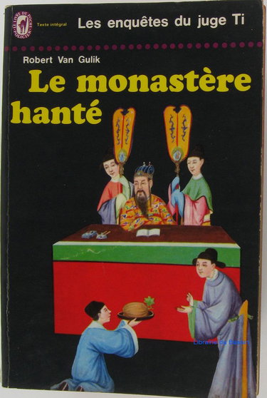Couverture de Le monastère hanté par Robert van Gulik