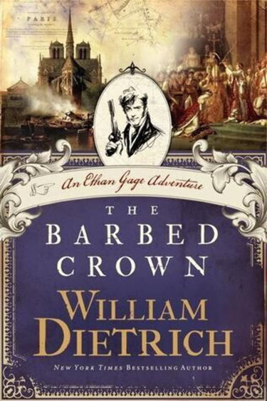Couverture de The Barbed Crown: An Ethan Gage Adventure
