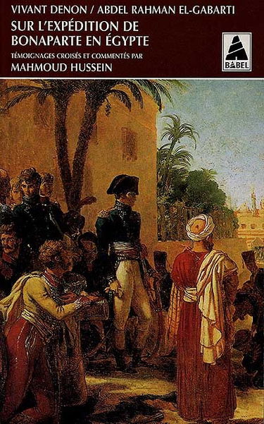 Sur l'expédition de Bonaparte en Egypte