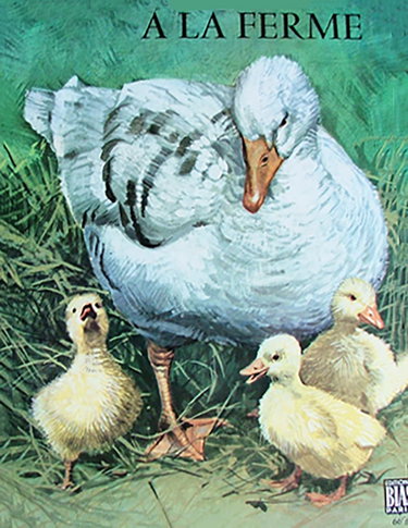 Couverture de Mon album d'animaux: à la ferme.