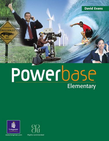 Couverture de Powerbase Elementary Coursebook par David Evans