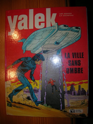 Couverture de La Ville sans ombre (Yalek) par Christian Denayer