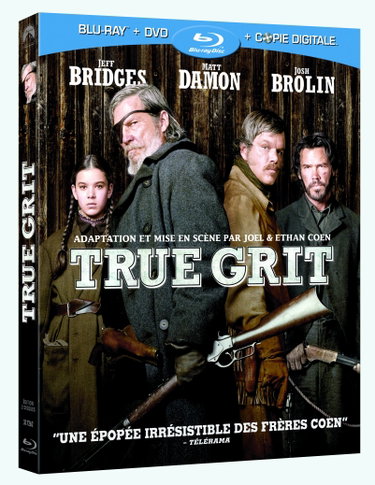 Couverture de True Grit [Combo Blu-Ray + DVD + Copie Digitale]