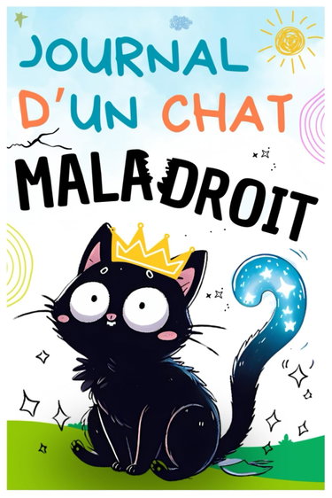Couverture de Journal d'un Chat Maladroit: Histoire inspirante pour enfant | Les Aventures Magiques de Filou | Remplie de Bonne Volonté et de Rire | Histoire Facile à Lire | Pour enfants dés 4 ans