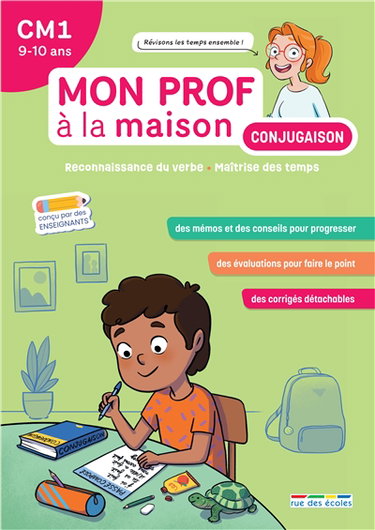 Conjugaison CM1, 9-10 ans : reconnaissance du verbe, maîtrise des temps