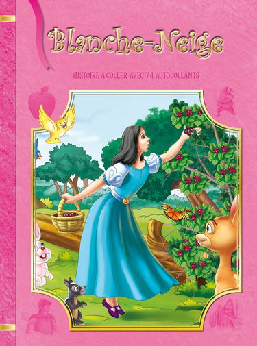 Histoire a coller - blanche neige