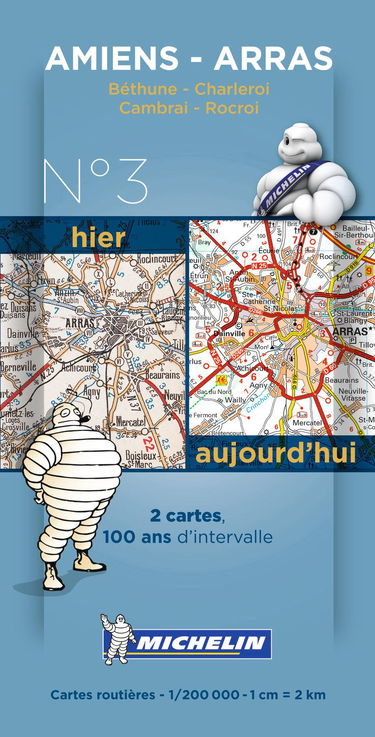 CARTE HISTORIQUE AMIENS ARRAS