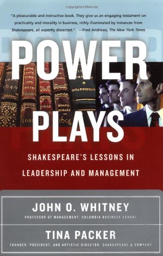 Couverture de Power Plays: Shakespeare's Lessons in Leadership and Management