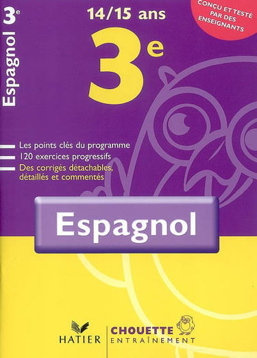 Espagnol 3e, 14-15 ans : niveau B1 du CECR