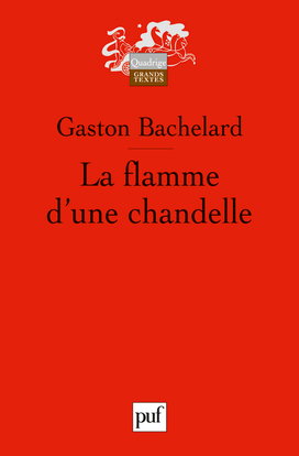 Couverture de La flamme d'une chandelle par Gaston Bachelard