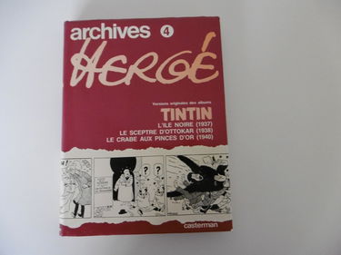 Archives Herge. Vol. 4. Tintin